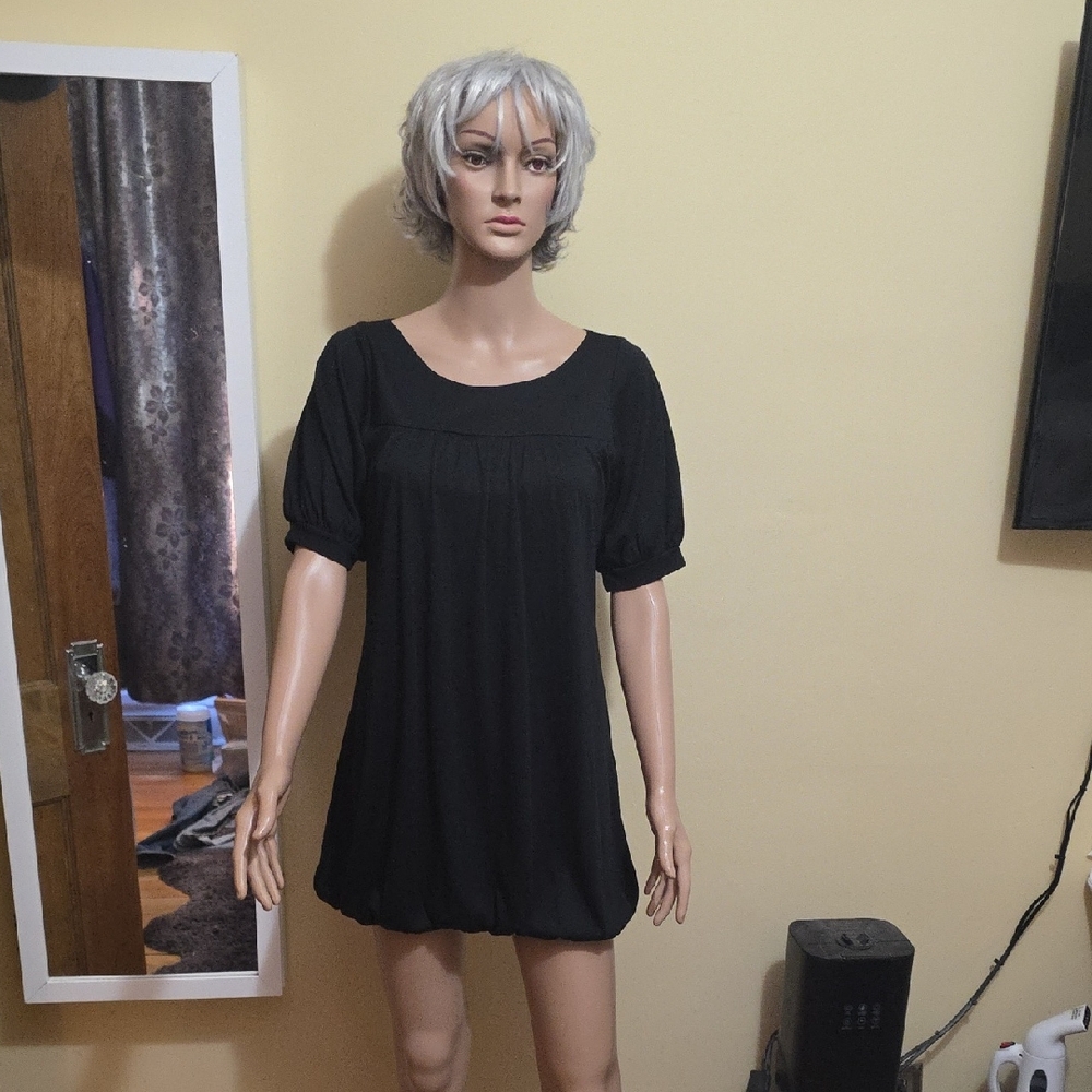 Elegant Black Women's Dress